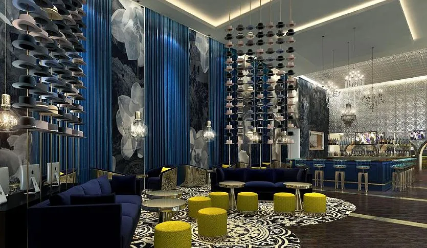 Meubles de hall de l'hôtel